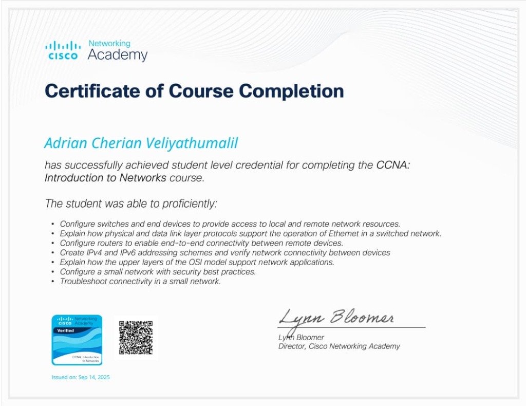 CCNA: Introduction to Network